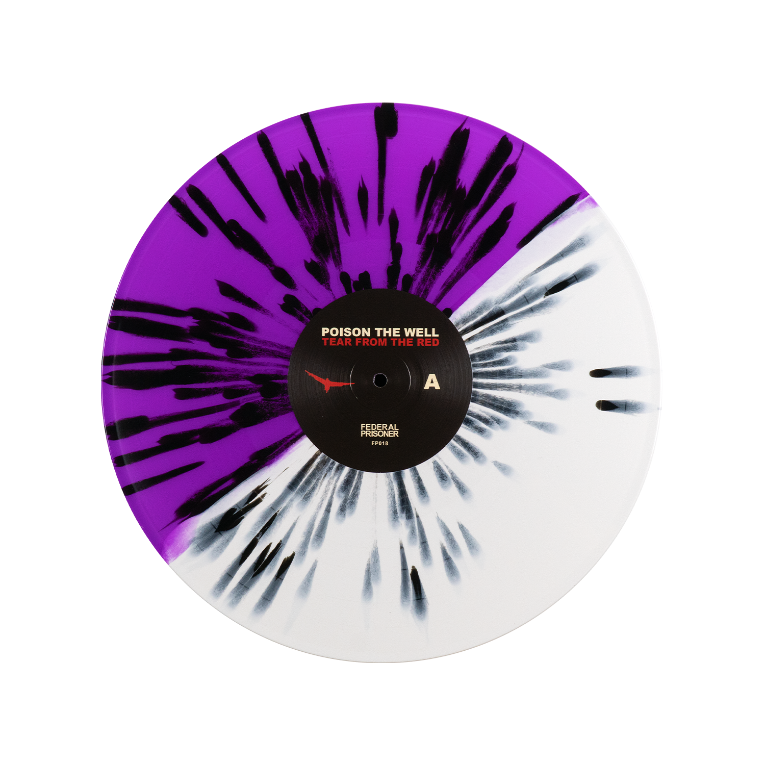 Tear From The Red 12&quot; VInyl - Half Purple Half White with Black Splatter Variant