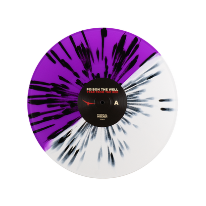 Tear From The Red 12&quot; VInyl - Half Purple Half White with Black Splatter Variant