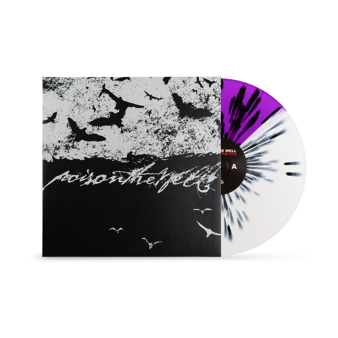 Tear From The Red 12&quot; VInyl - Half Purple Half White with Black Splatter Variant