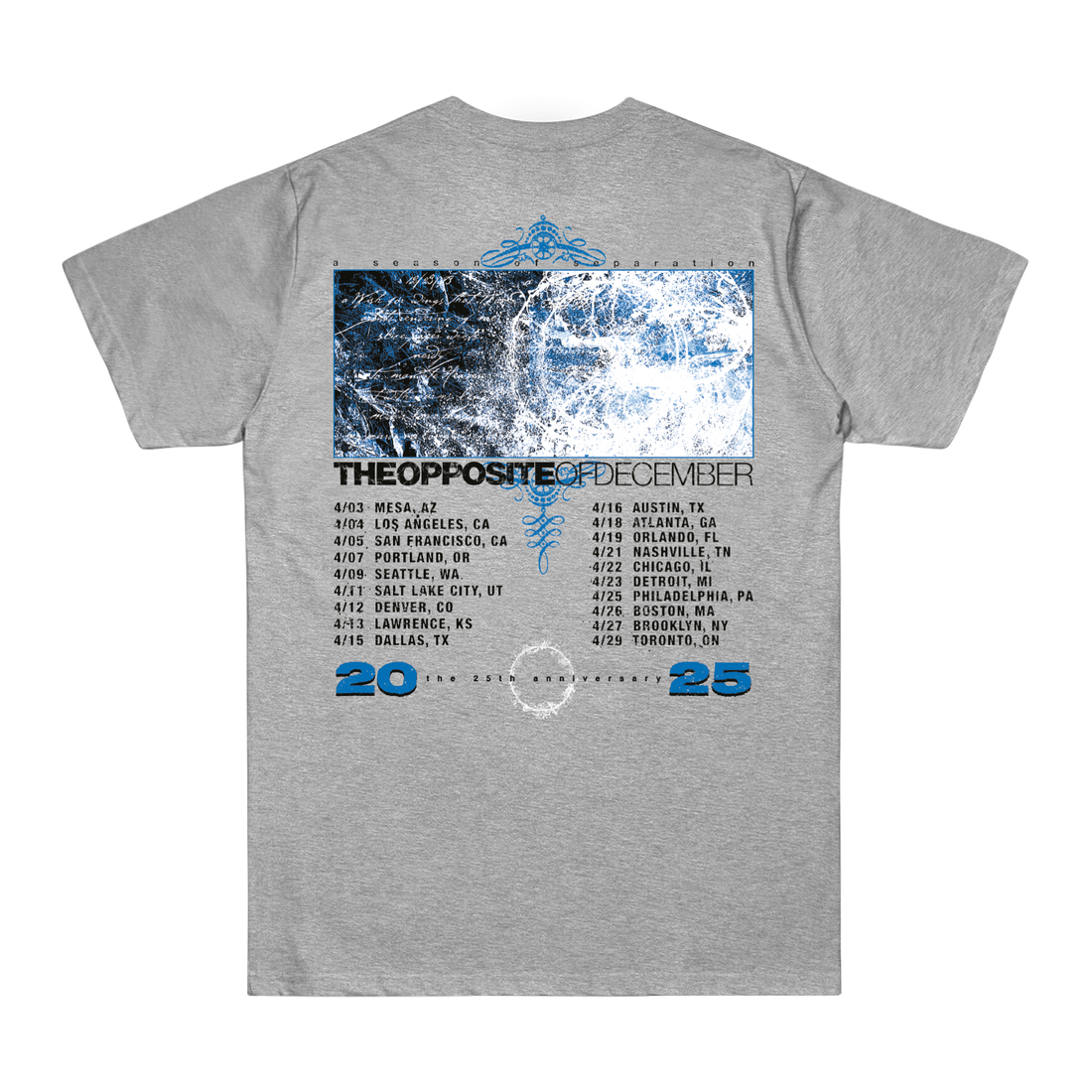 OOD Tour Grey Tee