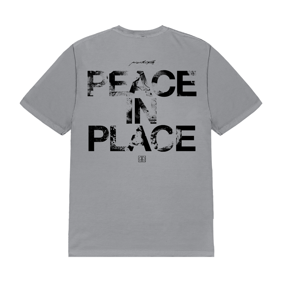 Peace In Place Grey Tee
